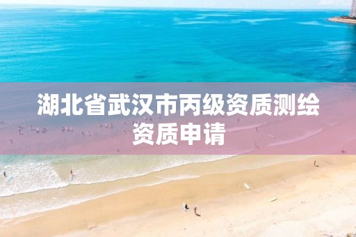 湖北省武汉市丙级资质测绘资质申请