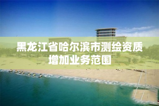 黑龙江省哈尔滨市测绘资质增加业务范围