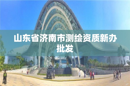 山东省济南市测绘资质新办批发