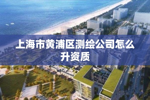 上海市黄浦区测绘公司怎么升资质