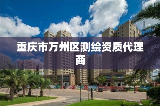 重庆市万州区测绘资质代理商