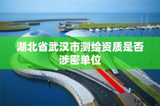 湖北省武汉市测绘资质是否涉密单位