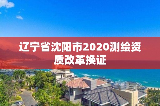 辽宁省沈阳市2020测绘资质改革换证