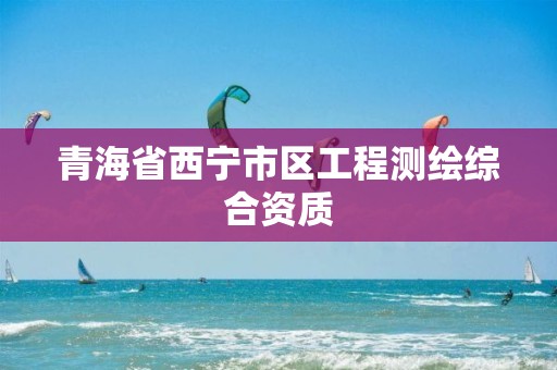 青海省西宁市区工程测绘综合资质