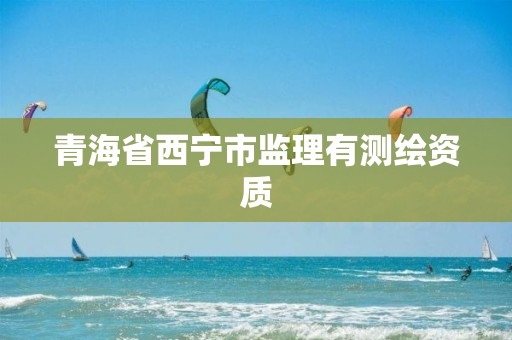 青海省西宁市监理有测绘资质