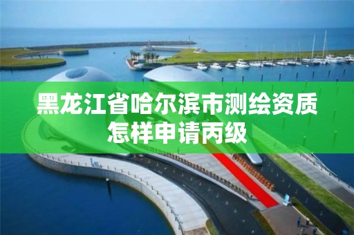 黑龙江省哈尔滨市测绘资质怎样申请丙级