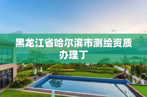 黑龙江省哈尔滨市测绘资质办理丁