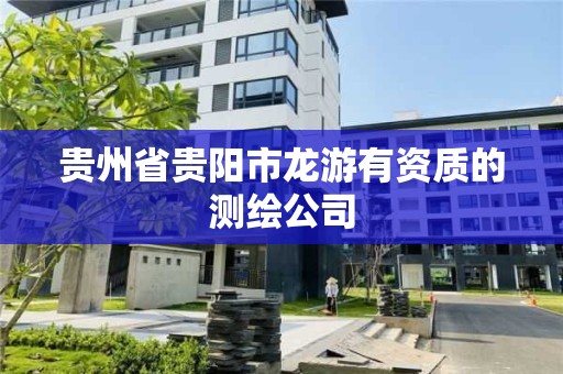 贵州省贵阳市龙游有资质的测绘公司