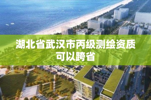 湖北省武汉市丙级测绘资质可以跨省