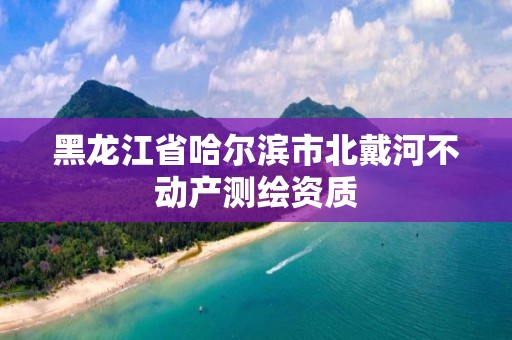 黑龙江省哈尔滨市北戴河不动产测绘资质