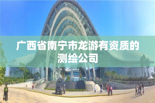 广西省南宁市龙游有资质的测绘公司