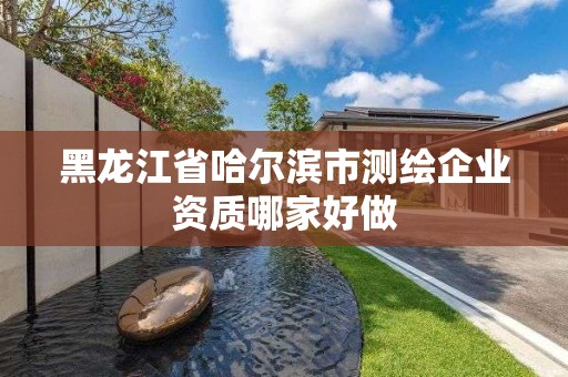 黑龙江省哈尔滨市测绘企业资质哪家好做