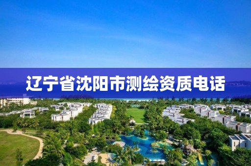 辽宁省沈阳市测绘资质电话