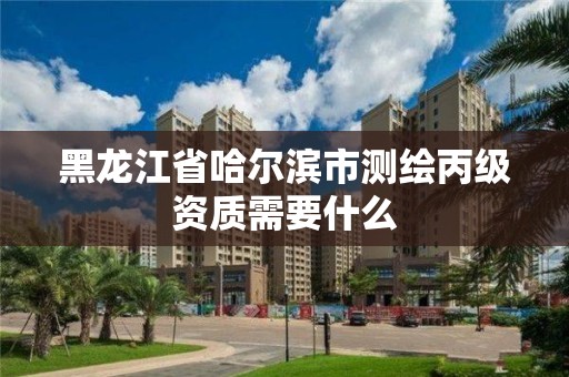 黑龙江省哈尔滨市测绘丙级资质需要什么