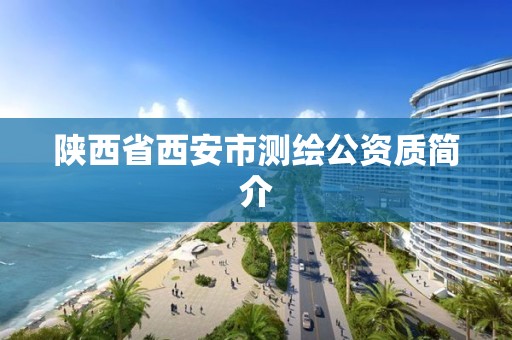 陕西省西安市测绘公资质简介