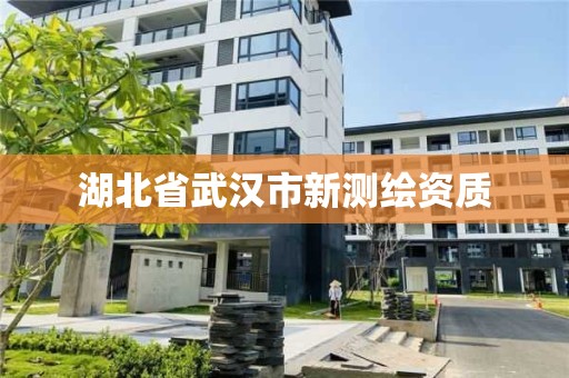 湖北省武汉市新测绘资质