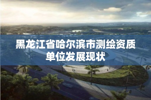 黑龙江省哈尔滨市测绘资质单位发展现状