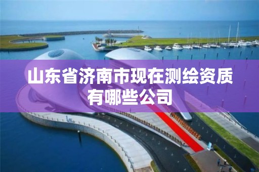 山东省济南市现在测绘资质有哪些公司