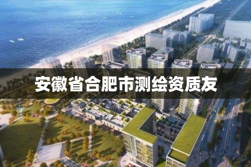 安徽省合肥市测绘资质友