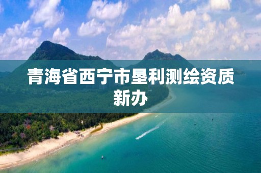 青海省西宁市垦利测绘资质新办