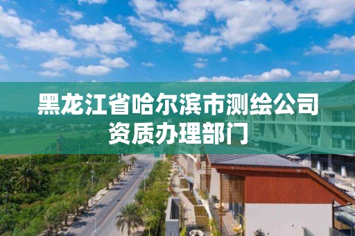 黑龙江省哈尔滨市测绘公司资质办理部门