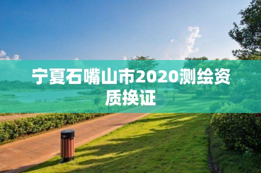 宁夏石嘴山市2020测绘资质换证