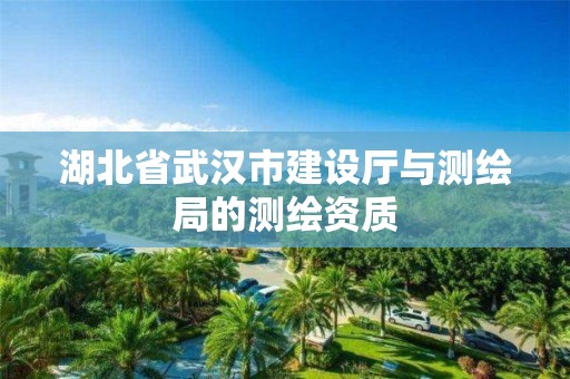 湖北省武汉市建设厅与测绘局的测绘资质