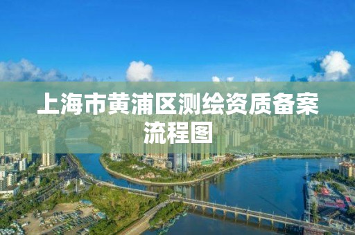 上海市黄浦区测绘资质备案流程图