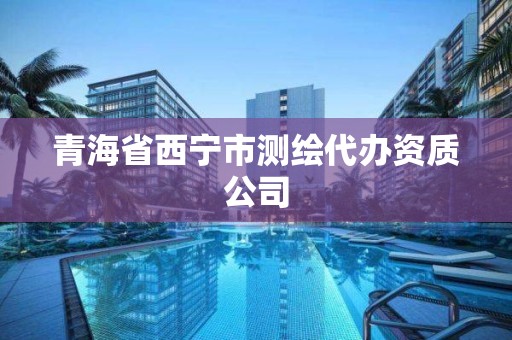 青海省西宁市测绘代办资质公司