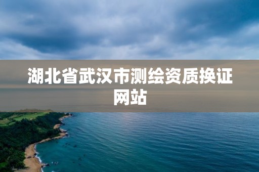 湖北省武汉市测绘资质换证网站