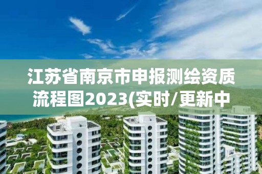 江苏省南京市申报测绘资质流程图2023(实时/更新中)