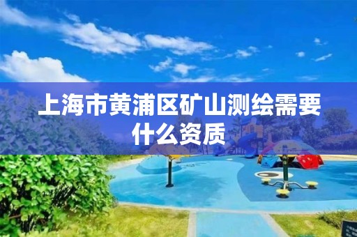 上海市黄浦区矿山测绘需要什么资质