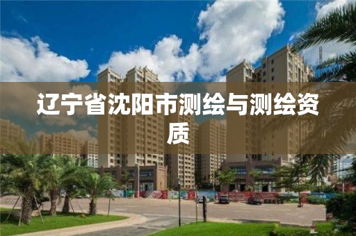 辽宁省沈阳市测绘与测绘资质