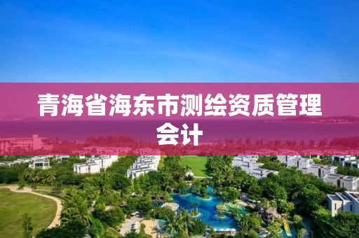 青海省海东市测绘资质管理会计