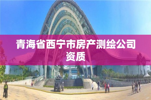 青海省西宁市房产测绘公司资质