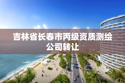 吉林省长春市丙级资质测绘公司转让