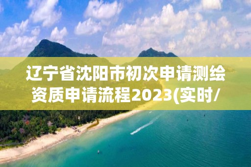 辽宁省沈阳市初次申请测绘资质申请流程2023(实时/更新中)