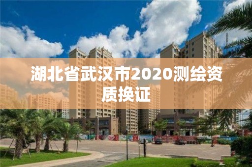 湖北省武汉市2020测绘资质换证