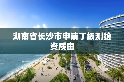 湖南省长沙市申请丁级测绘资质由