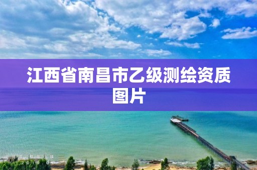 江西省南昌市乙级测绘资质图片