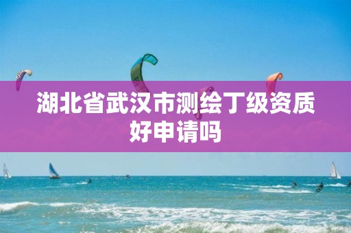 湖北省武汉市测绘丁级资质好申请吗