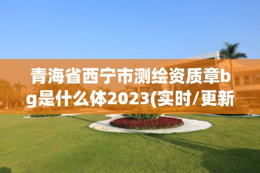 青海省西宁市测绘资质章bg是什么体2023(实时/更新中)