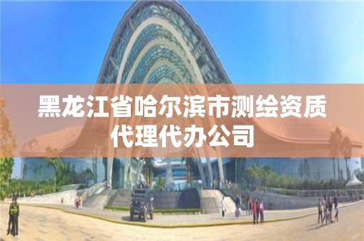 黑龙江省哈尔滨市测绘资质代理代办公司