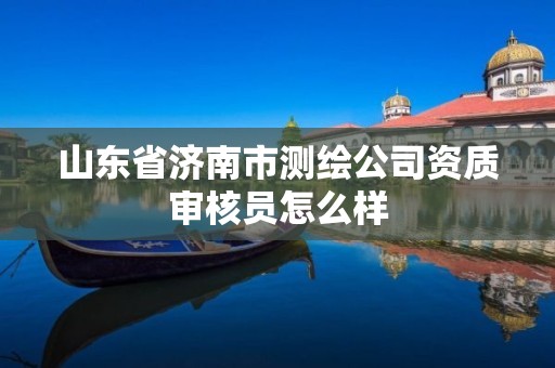 山东省济南市测绘公司资质审核员怎么样