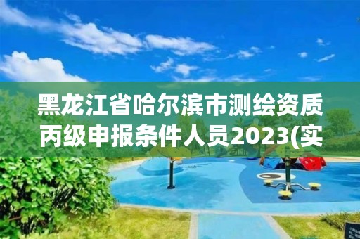 黑龙江省哈尔滨市测绘资质丙级申报条件人员2023(实时/更新中)