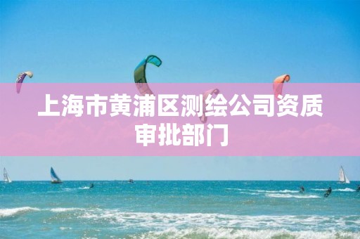 上海市黄浦区测绘公司资质审批部门