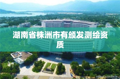 湖南省株洲市有颁发测绘资质