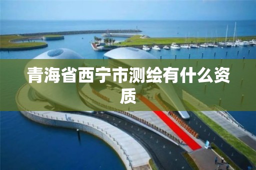 青海省西宁市测绘有什么资质