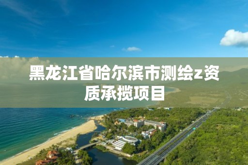 黑龙江省哈尔滨市测绘z资质承揽项目