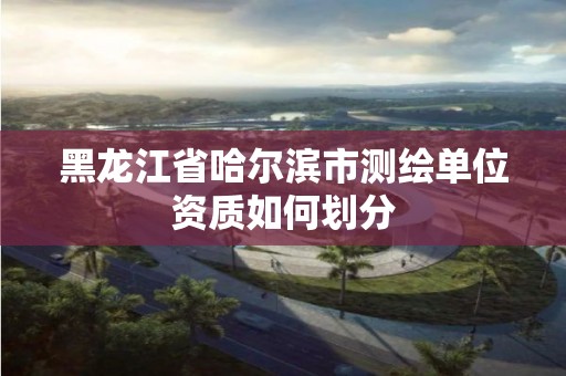 黑龙江省哈尔滨市测绘单位资质如何划分